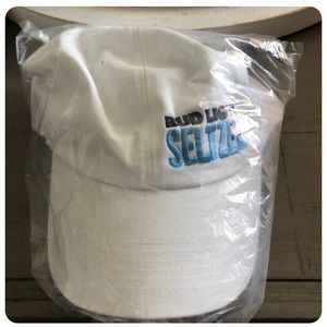 Bud Light Seltzer Adjustable Hat Blue / White
